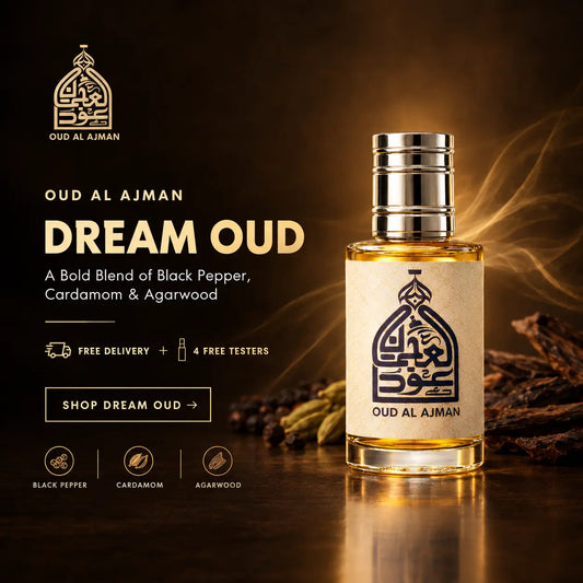 Dream Oud • Black Pepper, Cardamom & Agarwood | + 4 Free Testers