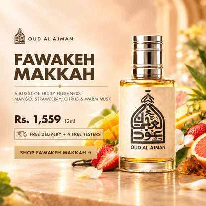 Fawakeh Makkah • Mango, Strawberry, Citrus & Musk | + 4 Free Testers